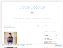 Tablet Screenshot of dottiedoolittle.wordpress.com