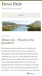Mobile Screenshot of daviddeochoa.wordpress.com