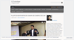 Desktop Screenshot of elturismologo.wordpress.com