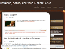 Tablet Screenshot of brezplacno.wordpress.com