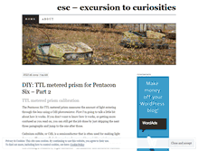 Tablet Screenshot of esclo.wordpress.com