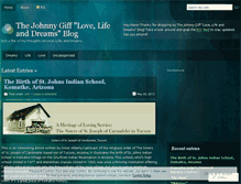 Tablet Screenshot of johnny4115.wordpress.com