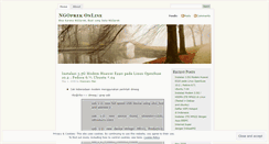 Desktop Screenshot of ngoprekonline.wordpress.com