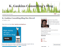 Tablet Screenshot of kgaskinsconsult.wordpress.com