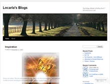 Tablet Screenshot of locarla.wordpress.com