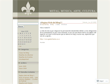 Tablet Screenshot of culturartmetal.wordpress.com