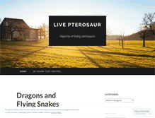 Tablet Screenshot of livepterosaur.wordpress.com