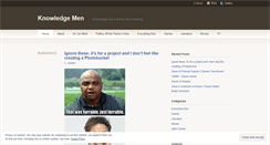 Desktop Screenshot of knowledgemen.wordpress.com