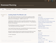 Tablet Screenshot of downeastrunning.wordpress.com