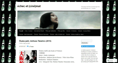 Desktop Screenshot of echecetcinemat.wordpress.com