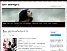 Tablet Screenshot of echecetcinemat.wordpress.com