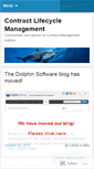 Mobile Screenshot of dolphinsoftware.wordpress.com