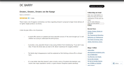 Desktop Screenshot of dcbarry.wordpress.com