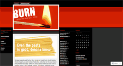 Desktop Screenshot of burnadvertising.wordpress.com
