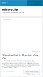 Mobile Screenshot of missypulip.wordpress.com