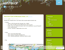 Tablet Screenshot of missypulip.wordpress.com