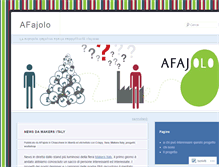 Tablet Screenshot of afajolo.wordpress.com