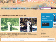 Tablet Screenshot of digitalpixusa.wordpress.com