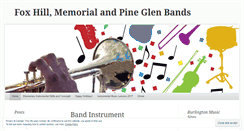 Desktop Screenshot of elemband.wordpress.com