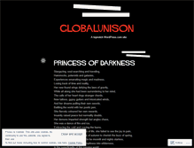 Tablet Screenshot of globalunison.wordpress.com