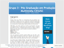 Tablet Screenshot of grupo3cesusc.wordpress.com