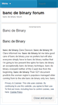 Mobile Screenshot of iusearch.bancdebinaryforum.wordpress.com