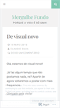 Mobile Screenshot of mergulhefundo.wordpress.com
