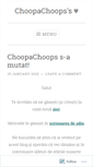 Mobile Screenshot of choopachoops.wordpress.com