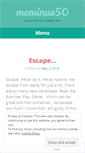 Mobile Screenshot of meminus50.wordpress.com