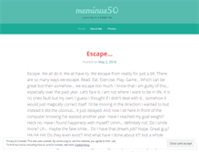 Tablet Screenshot of meminus50.wordpress.com