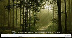 Desktop Screenshot of michigantrails.wordpress.com
