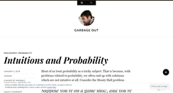 Desktop Screenshot of garbageout.wordpress.com