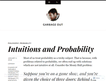 Tablet Screenshot of garbageout.wordpress.com