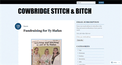 Desktop Screenshot of cowbridgestitchandbitch.wordpress.com