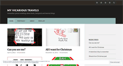 Desktop Screenshot of myvicarioustravel.wordpress.com