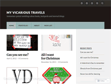 Tablet Screenshot of myvicarioustravel.wordpress.com