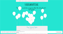Desktop Screenshot of fashionforteens.wordpress.com