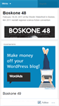 Mobile Screenshot of boskone48.wordpress.com