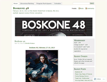 Tablet Screenshot of boskone48.wordpress.com