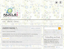 Tablet Screenshot of nucleibrand.wordpress.com