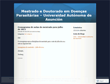 Tablet Screenshot of parasitarias.wordpress.com