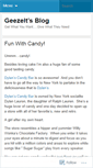 Mobile Screenshot of geezeit.wordpress.com