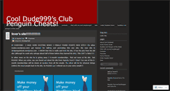 Desktop Screenshot of cooldude999.wordpress.com