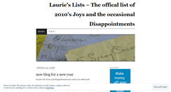 Desktop Screenshot of lauriesims.wordpress.com