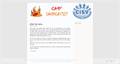 Desktop Screenshot of campsandcastle.wordpress.com