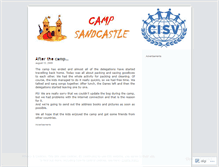 Tablet Screenshot of campsandcastle.wordpress.com
