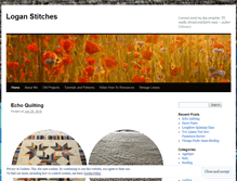 Tablet Screenshot of loganstitches.wordpress.com