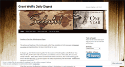 Desktop Screenshot of grantwolf.wordpress.com