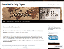 Tablet Screenshot of grantwolf.wordpress.com