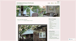 Desktop Screenshot of andersonvillecottage.wordpress.com